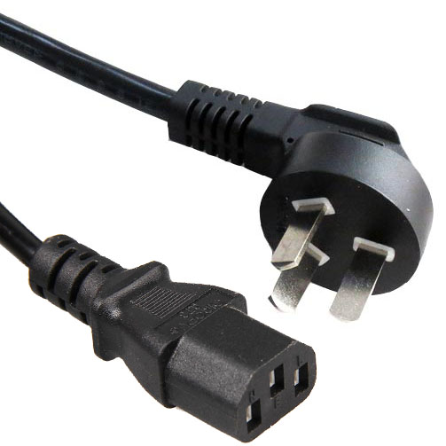 China Plug IEC 60320 C13 Monitor Power Cord (PC Power Cord/Computer Power Cord/AC Power Cable) in Custom Long,Color