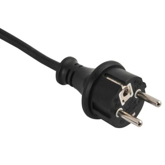 Europe Power Cord 16A Straight 3 Wire CEE7/7 IP44 Waterproof Schuko Plug EU Germany International VDE Power Supply Cord