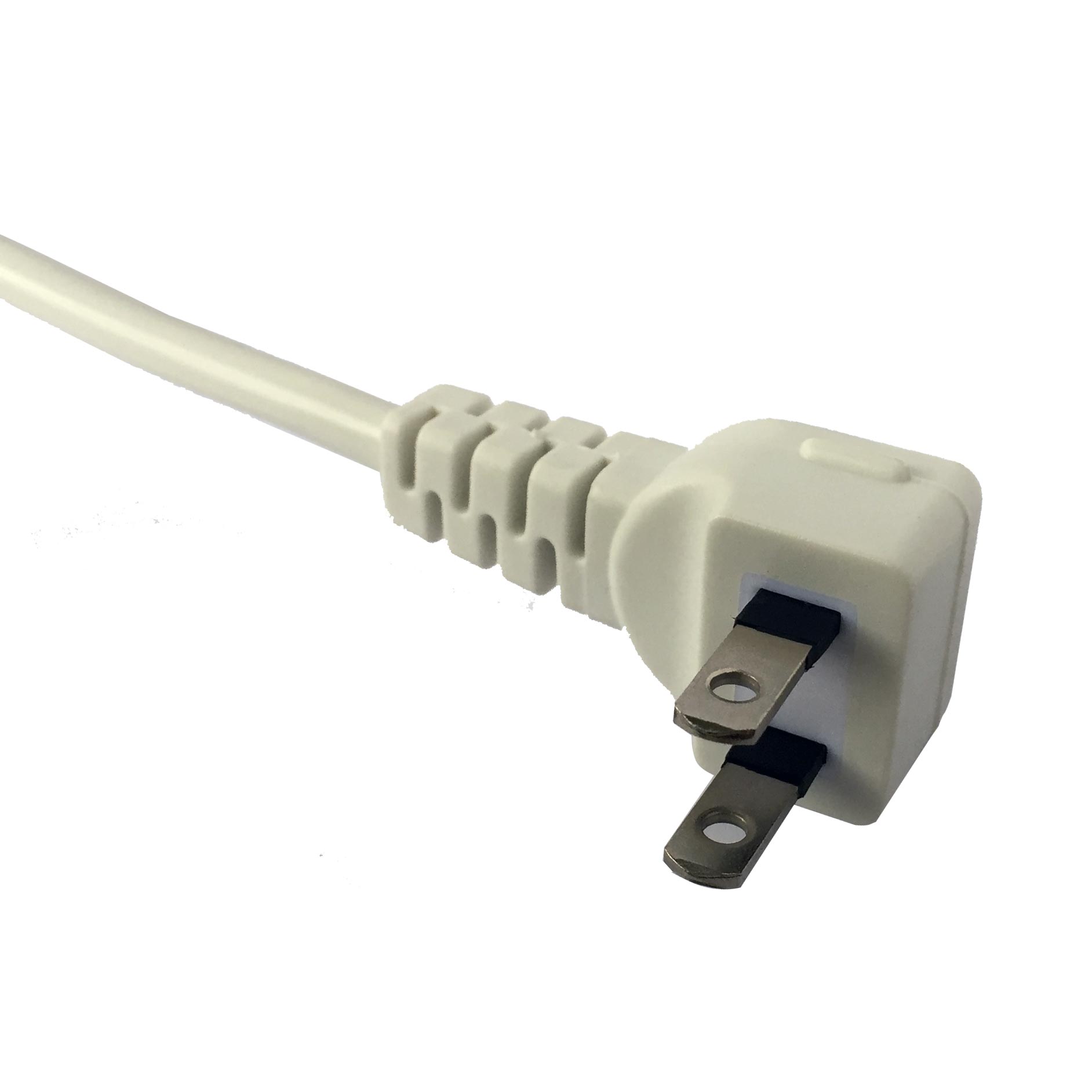 Japan Power Cord 15 Amp 2 Wire Angle Plug, JIS 8303 Standard,AC Power Supply Cords, Custom Length,PSE JET Approved