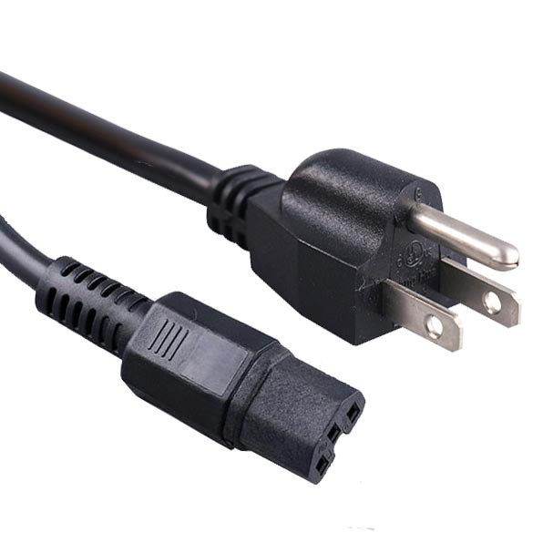 Japan JIS 8303 3 Wire Plug to IEC 60320 C15 High Temperature Power Cord With Custom Long , Color , PSE JET Certified
