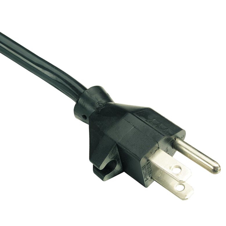 Vacuum Cleaner Power Cords, America 2 Pole 3 Wire Plug Custom Long, Color Power Cable, UL Listed