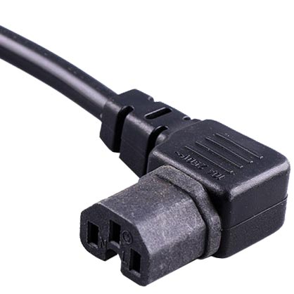 IEC 60320 C15 Power Cords Right Angle (Left) Receptacle VDE KC PSE CCC SAA UL Approved